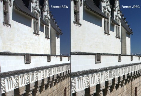 Image RAW et JPEG