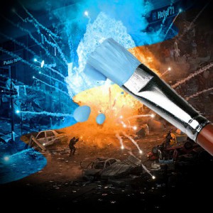 Vidéo avec la texture cinéma Vidéo avec la texture cinéma