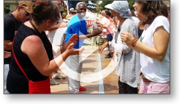 Cours de rythmique avec Isaac à Vic-Fezensac, Tempo Latino 2015. Cours de rythmique avec Isaac à Vic-Fezensac, Tempo Latino 2015.