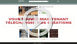 Clip vidéo de promotion d'une nouvelle galerie de photos.