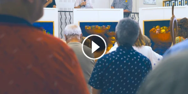 Inauguration de l'exposition "l'Art s'affiche à Dourgne", édition 2025