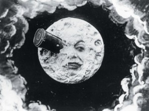 Voyage dans la lune de G. Méliès en 1902