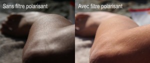 Utilisation du filtre polarisant en photo ou vidéo