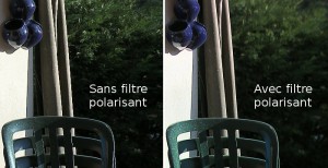 Filtre polarisant et ouverture diaphragme en vidéo ou photo