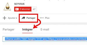 Intégrer l'affichage vidéo de Youtube dans votre site web