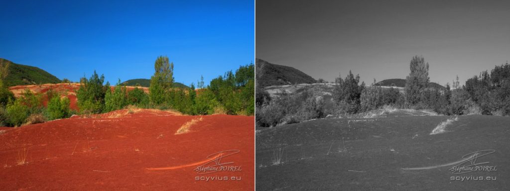 Couleur VS noir et blanc