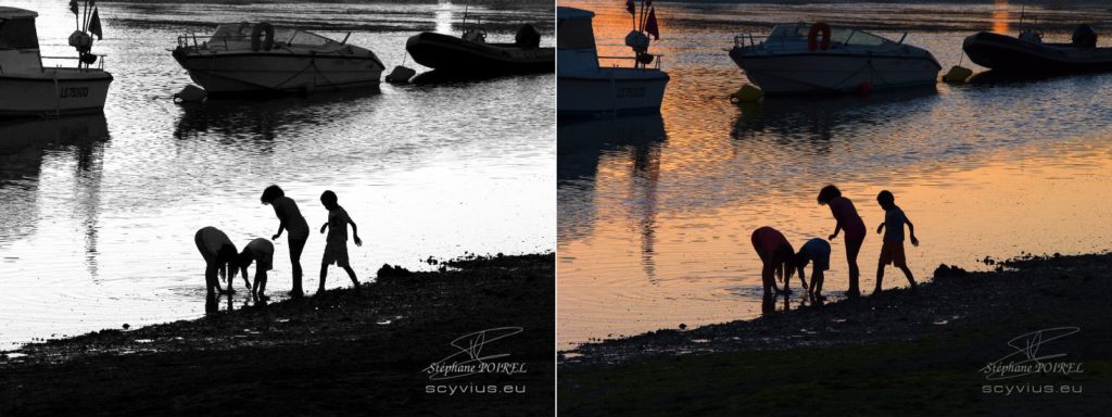 Image couleur VS image noir et blanc